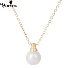 Yiustar lâmpada em forma de colar feito à mão cobre redondo colar para mulher brincos de gota feminino geométrico novo xl252