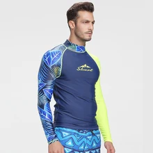 C176 супер удобная мужская Длинные рукава солнцезащитный крем купальник Медузы Серфинг Плавание Дайвинг костюмы