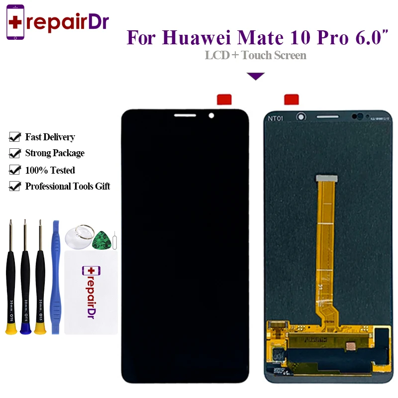 DISPLAY+TOUCH SCREEN OLED Per Huawei Mate 10 Pro BLA-L09 - Foto 11