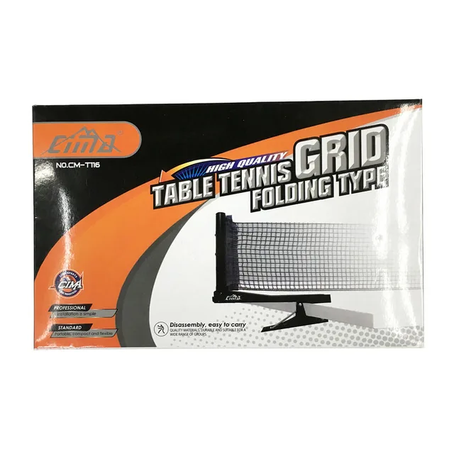 Us 2480 Cima Portatile Tennis Da Tavolo Netto Professionale In Acciaio Flessibile Reti Da Ping Pong Sport Fitness Pingpong Netto Su Misura Logo In