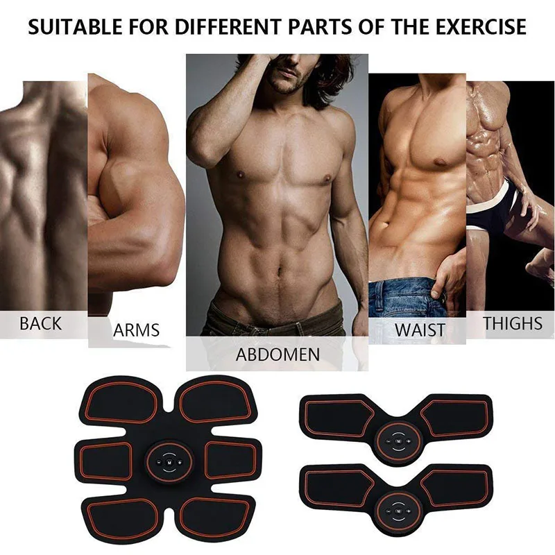 Abdominal Muscle Trainer Rechargeable (4)