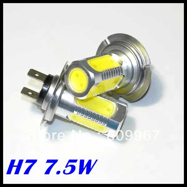 1 шт. H7 светодиодная лампа для автомобиля 7 5 Вт Высокая мощность SMD led h11 9005 9006