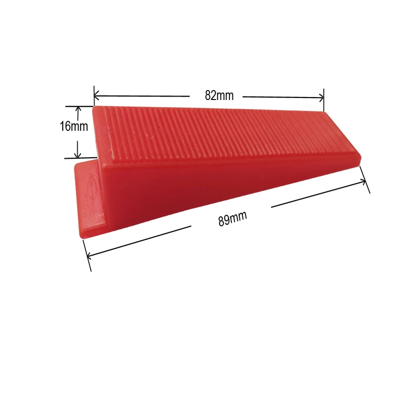 

100pcs wedges Plastic Wall Floor Tile Leveling System tile wedges spacers