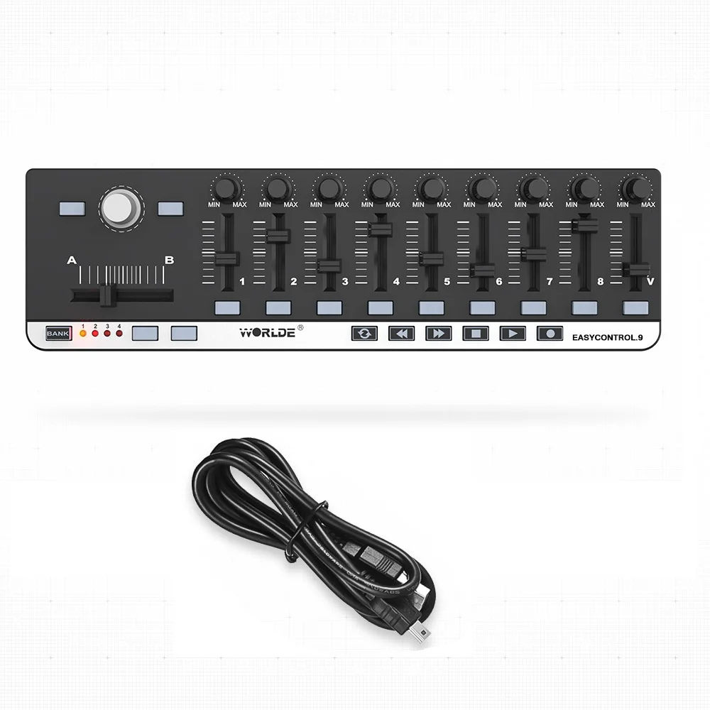 Портативная MIDI клавиатура управления Лер мини USB клавиатура MIDI управление Лер MIDI клавиатура колодки 7 видов стилей для варианта - Цвет: style 3