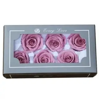 Консервированные rose.5-6 см цветочного бутона, diy Подарочная головоломка, креативный подарок - Цвет: 3