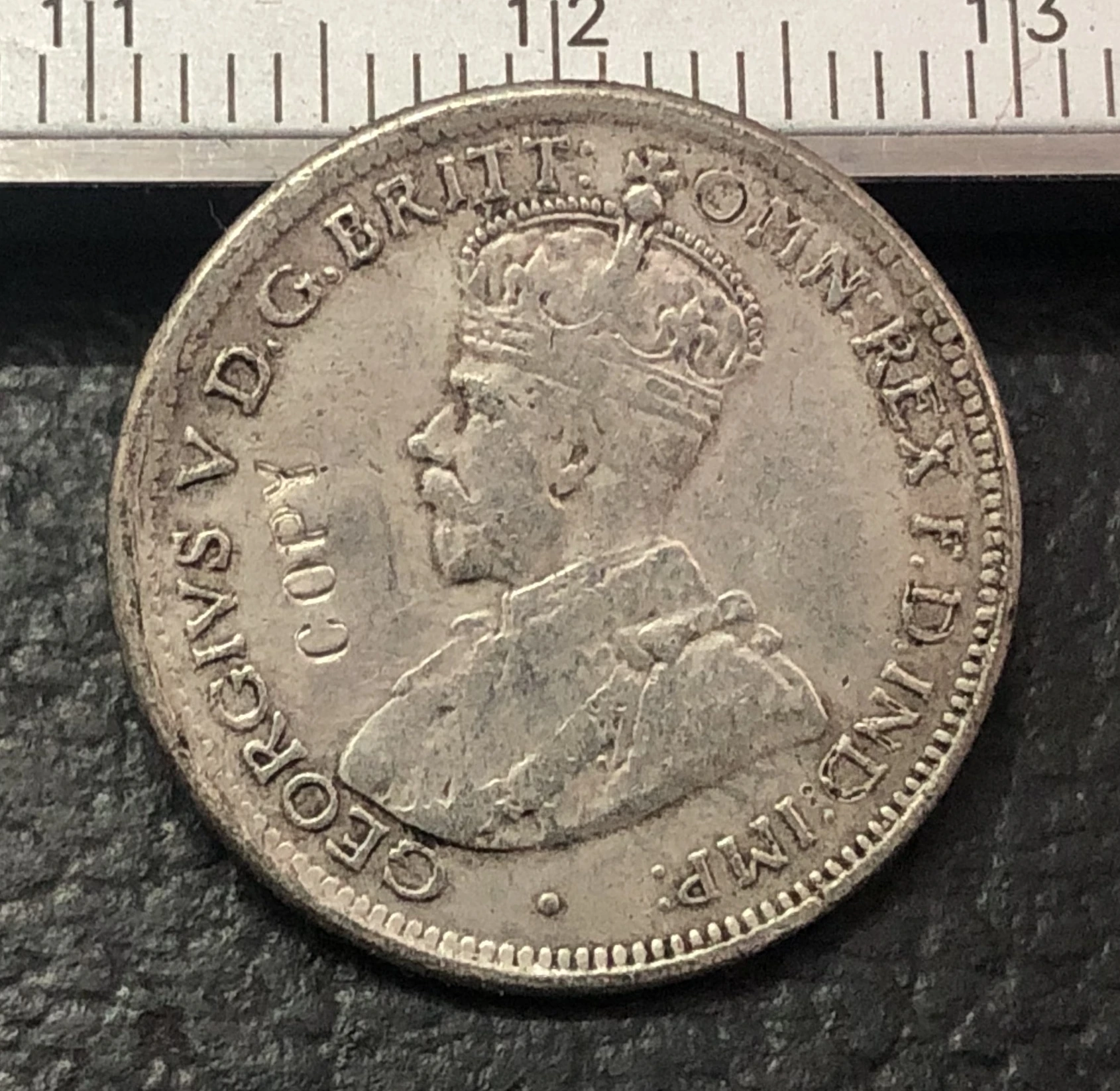 

1918-M Australia Six pence Silver Plated Copy Coin