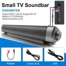 bluetooth speaker LP-08 bluetooth 3.0 wireless speaker Dual Deep bass surround sound Built-in battery power HSP HFP A2DP