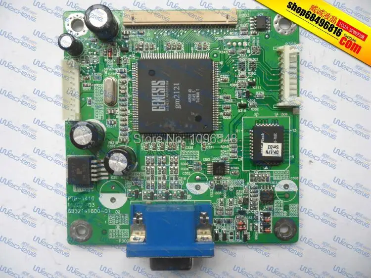 

Free Shipping>E172FP motherboard PTB-1416 6832141600-01 driver board signal board-Original 100% Tested Working