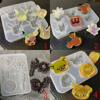 

Crystal Gum drop Mirror Cake Mould magic stick Gypsum Fragrance Mould