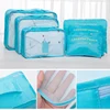 6pcs/set Nylon Waterproof Tidy Sorting Pouch Portable Organizer 2