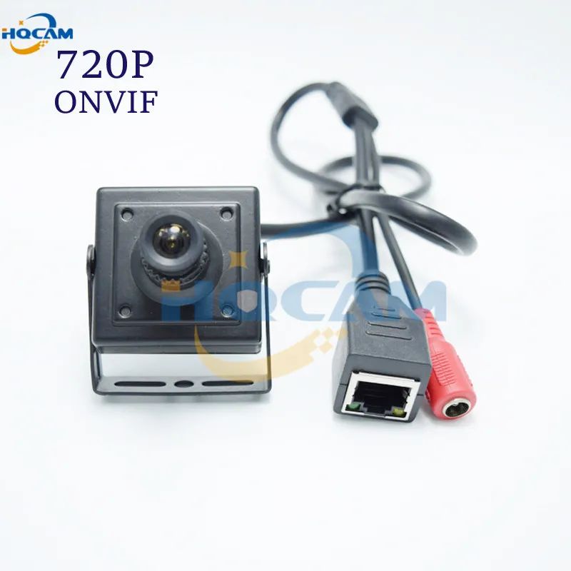 

HQCAM HI3518E 720p HD Mini IP Camera 1.0Megapixel 1280x720 H.264 ONVIF, Mini network ip camera Motion detection free shipping