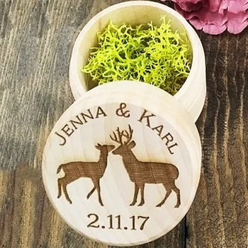 

Free shipping 1pcs Custom-made lettering raw wood wedding handmade wooden ring pillow holder as Proposed surprise unique gift