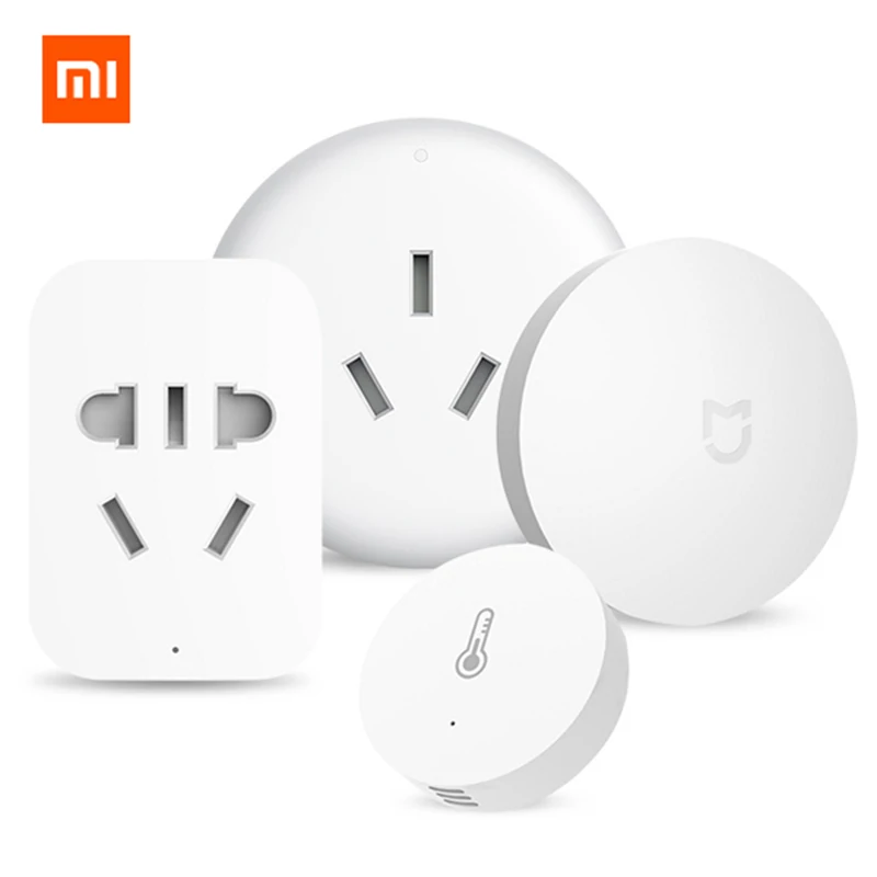 

Original Xiaomi 4 in 1 Smart Home Temperature Control Set Air Conditioner Controller ZigBee Wireless Connection Detects Alarm