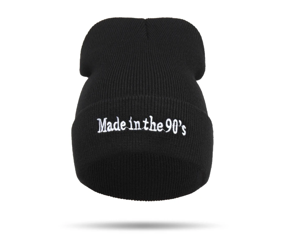 1ADK Winter Unisex Beanie Men Women High Quality Brand Casual 2018 New Fashion Caps Made In The 90'S #MZ6118