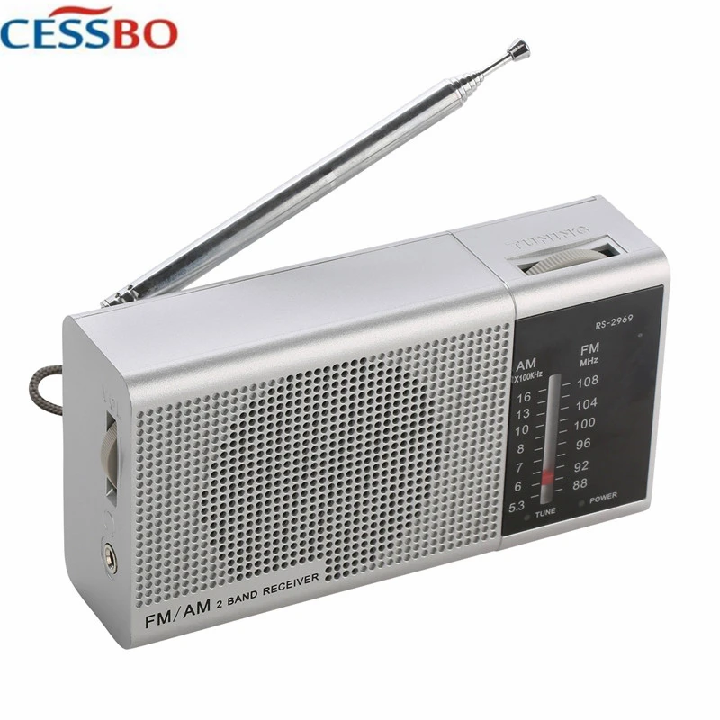 880 Мини Портативный Профессиональный FM/AM радио высокое качество динамик и 3 5 мм