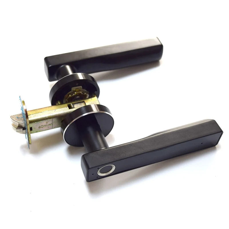 Intelligent Semiconductor Fingerprint Lock Electronic Biometric Fingerprint Door Lock for Indoor Home Use Simple Design