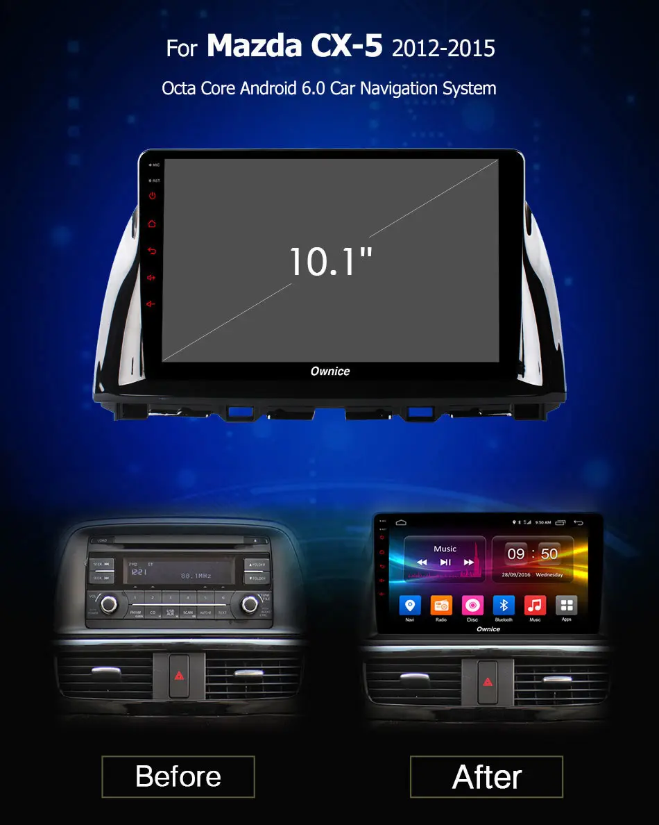 Excellent IPS Android 8.1 2GB RAM 4G SIM LTE CAR DVD Player GPS Map camera TV TPMS Bluetooth 4.1 Radio Wifi for Mazda CX-5 2012-2014 2015 0