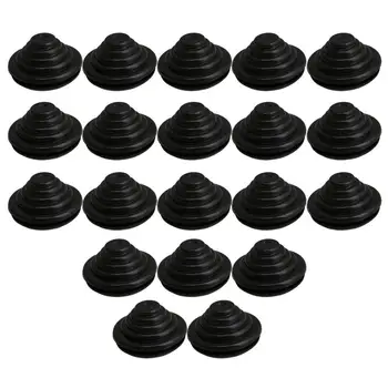 

20Pcs Tower Wire Protective Rubber Grommets 20mm ID 25mm Groove Dia