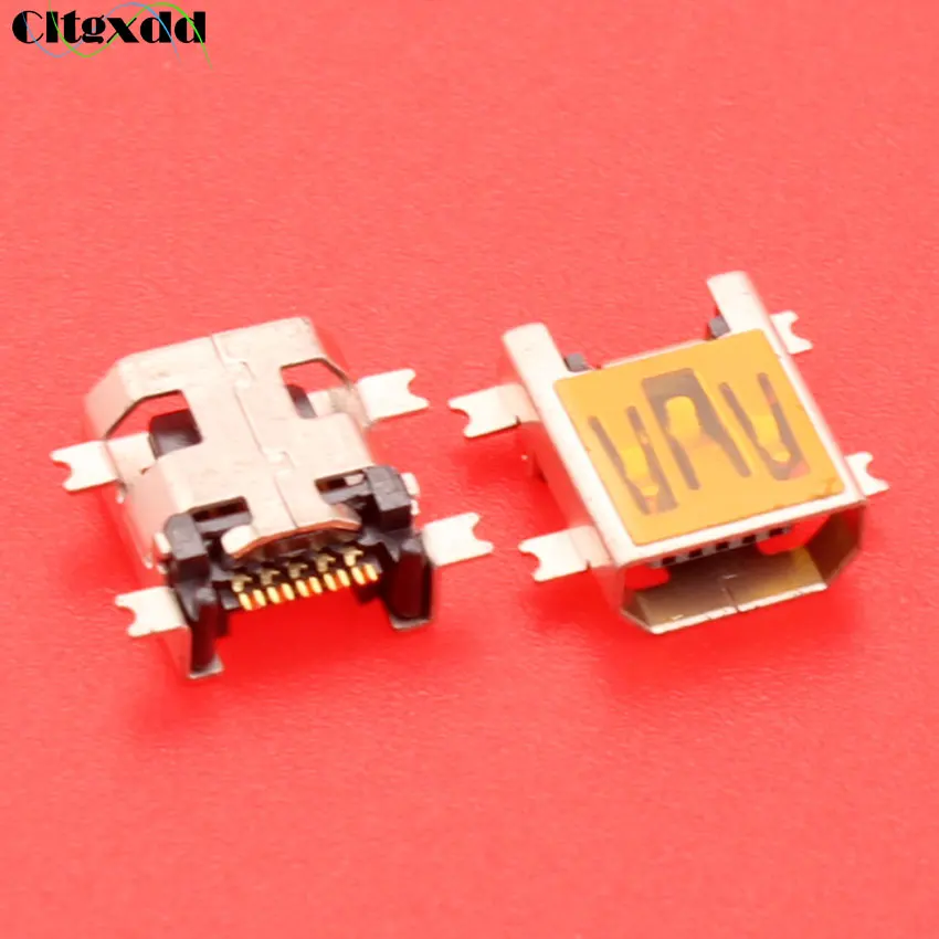cltgxdd 10 pin Mini USB jack charge port connector V3 port for Digital camera etc,repair replacement USB socket interface 10pin