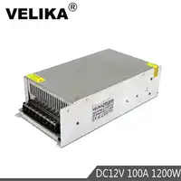 Dc12v電源100a 1200ワットスイッチ電源アダプタドライバトランスフォーマー220ボルト110ボルトacにdc 12ボルトsmps用ledライトランプ3dプリンタ