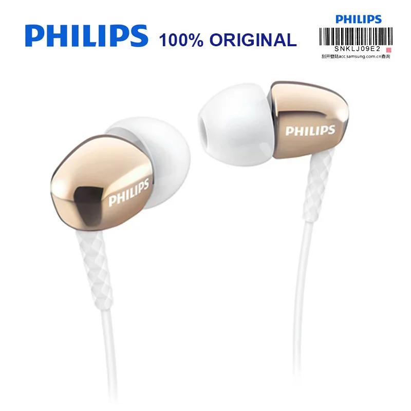 Philips SHE3900 наушники вкладыши с овальными наушниками 3 5 мм проводные гарнитуры Super