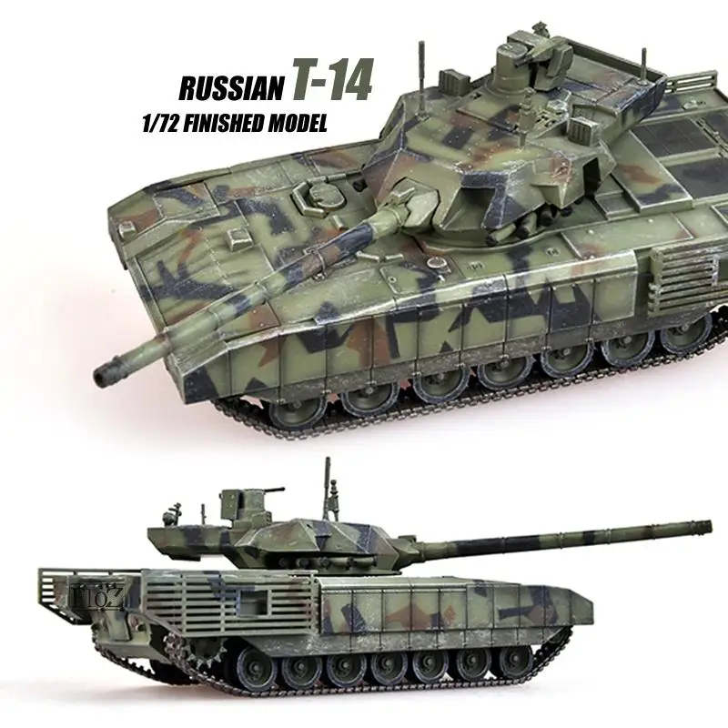 

RUSSIAN T-14 1/72 tank model finished non diecast MODEL COLLECT