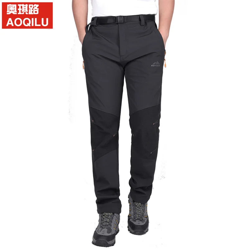 M 4XL Trekking Pants Men Windproof 