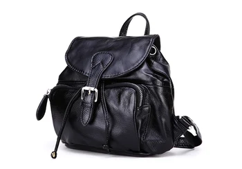 

Women Genuine Leather Backpacks for Teenage Girls gift bag High Quality Back Pack Female Shoulder Bags Schoolbag mochila gifts