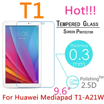 

For Huawei Mediapad T1 10 Tempered Glass Screen Protector 2.5 9h Safety Protective Film on LTE T1-A21L T1-A21W 9.6 inch Pro