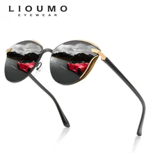 Luxury Brand Sunglasses Women Polarized Classic Design Round Female Sun Glasses Trendy Shades Mirror Lens Pink gafas sol mujer 