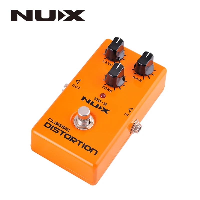 Педаль с эффектами NUX CH3 DS3 AS4 HG6 OD3 классический симулятор Overdrive AMP педали высоким