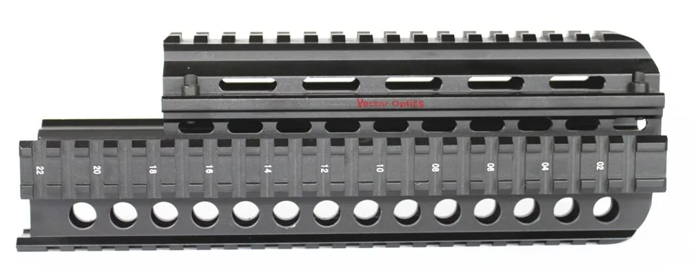 Векторная оптика тактическая SAIGA 7 62x39 Handguard Quad Picatinny Rail система крепления