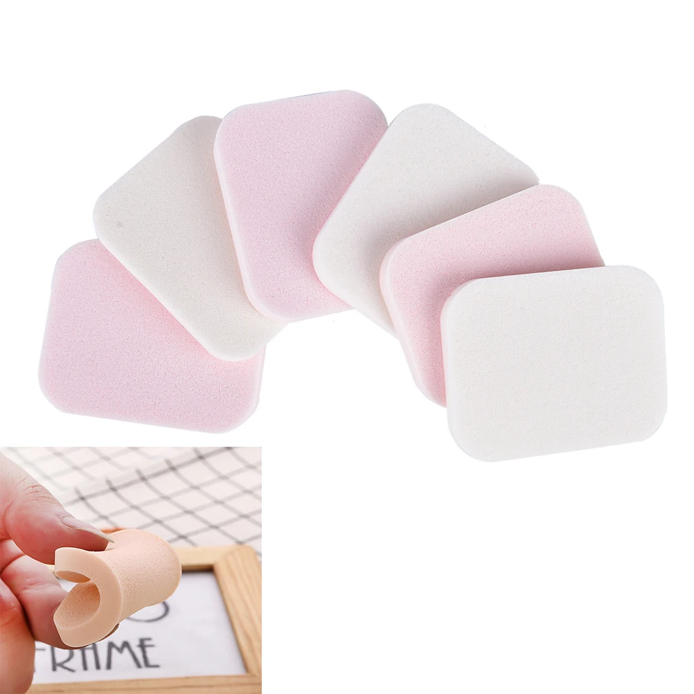 3 пары спонжей, косметический спонж, спонж для макияжа, для лица, мягкий, женский, для красоты, спонж для лица, пудра, спонж для макияжа, основа для контура