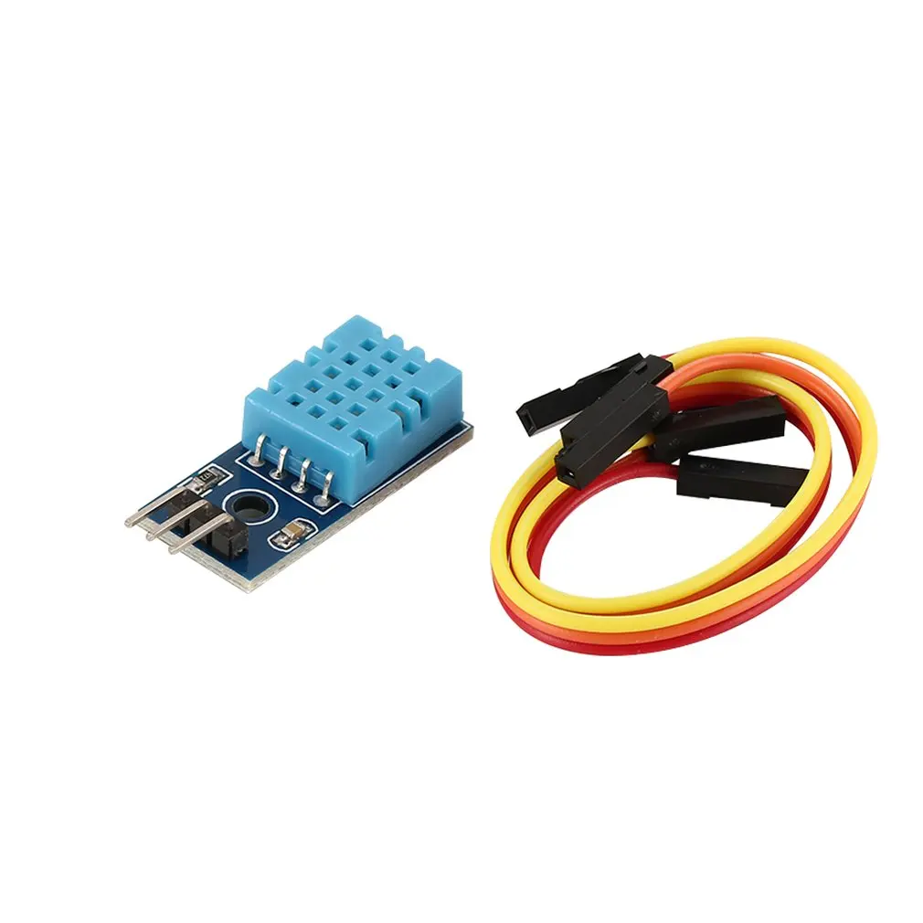 DHT11 Sensor Module of Temperature and Relative Humidity Single Bus Digital with Cable | Инструменты
