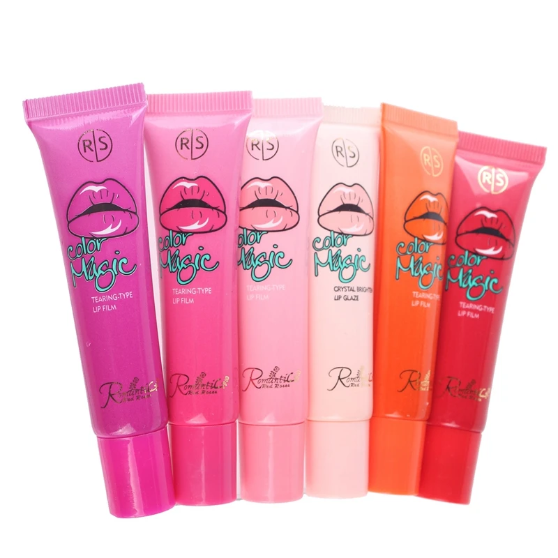 

Long Lasting Lip Gloss Easy Peel Off Mask Women Cosmetic Makeup Tattoo Matte Tint Lip Gloss Lipstick Waterproof