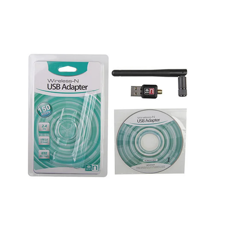 T Gtexnik беспроводной адаптер Usb Rceiver передатчик USB ключ для компьютера 150 Мбит/с Wifi