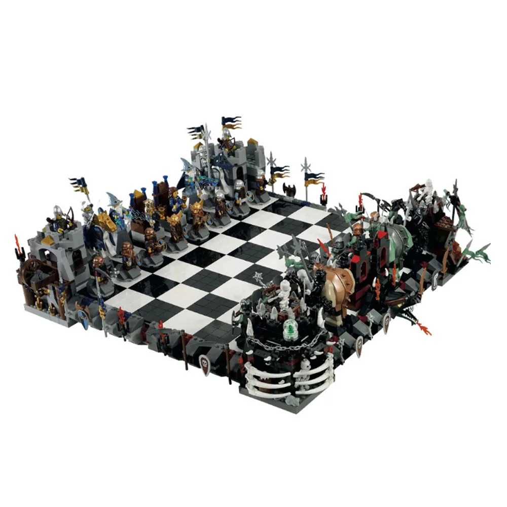 

Lepin 16019 Movie The Castle Giant Chess Set Building Blocks Model Bricks Toy Clone With Legoing 852293 Christmas Gift