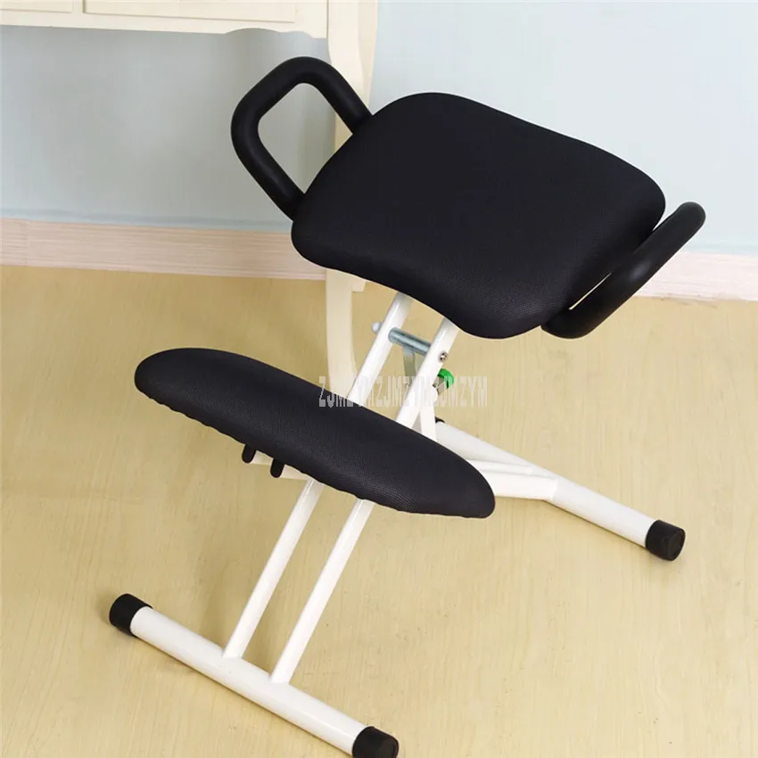 carbon-steel-leg-soft-seat-adult-student-children-kid-learning-chair-armless-ergonomic-sitting-posture-correction-kneeling-chair