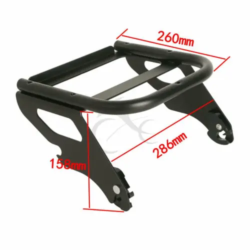 Pacote de Turismo Rack de Bagagem para Harley Motocicleta Destacável Solo Montar Touring Street Glide Road King Personalizado Clássico Cvo 1997-2008 5 Cheap Sistemas de transporte