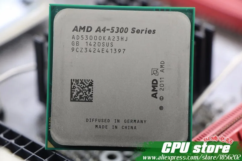 Процессор AMD A4 5300 двухъядерный FM2 3,4 GHz 2MB 65W процессор A4-5300 APU интегрированная графика, A6 5400K