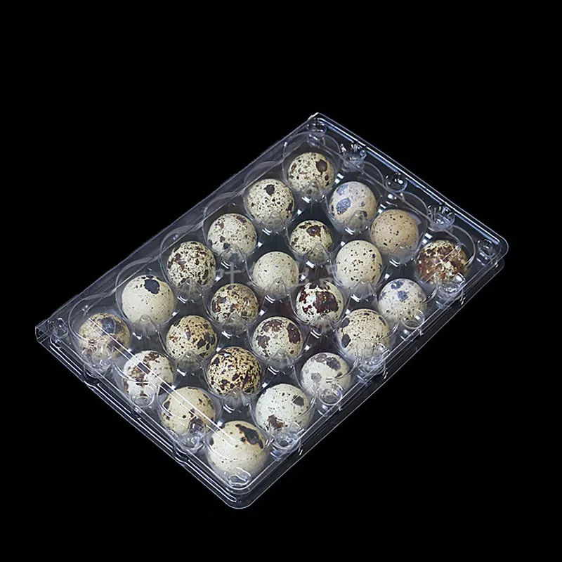 500pcs/lot 24 Holes Quail Eggs Container Plastic Egg Boxes Diameter 28mm | Дом и сад