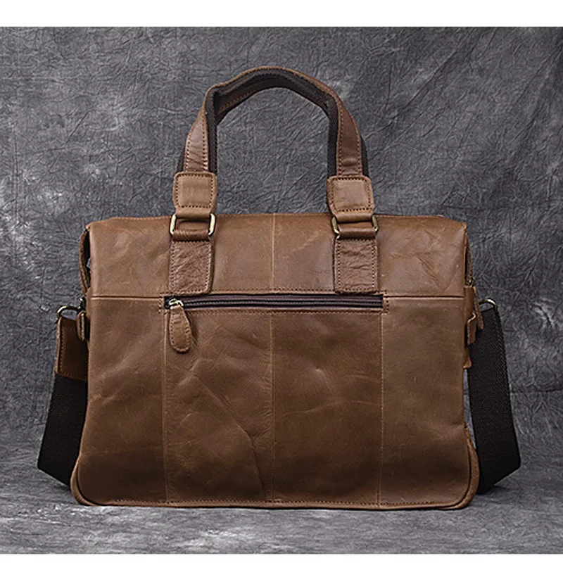 Schulter Horse Crazy Messenger Aktentasche Retro 1 Tasche Computer Rindsleder Leder Bjyl Querschnitt Haut Hand Handtasche 5vqwwT
