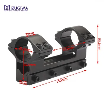 

Scope Mount 25.4mm 1" Ring One Piece High Profile With Stop Pin fit 11mm Dovetail Rail Weaver Air Rifle Magnum Airgun