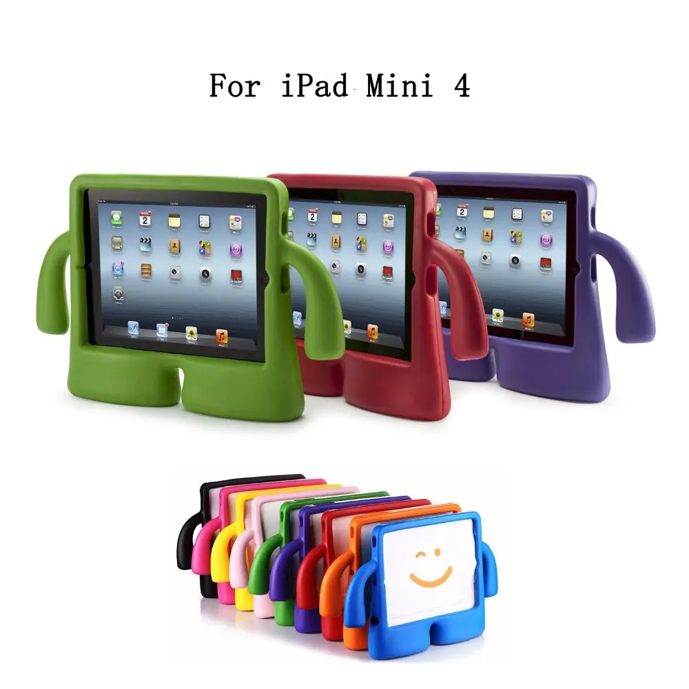 Buy Shock Proof Soft Handle Stand Case For iPad Mini 4