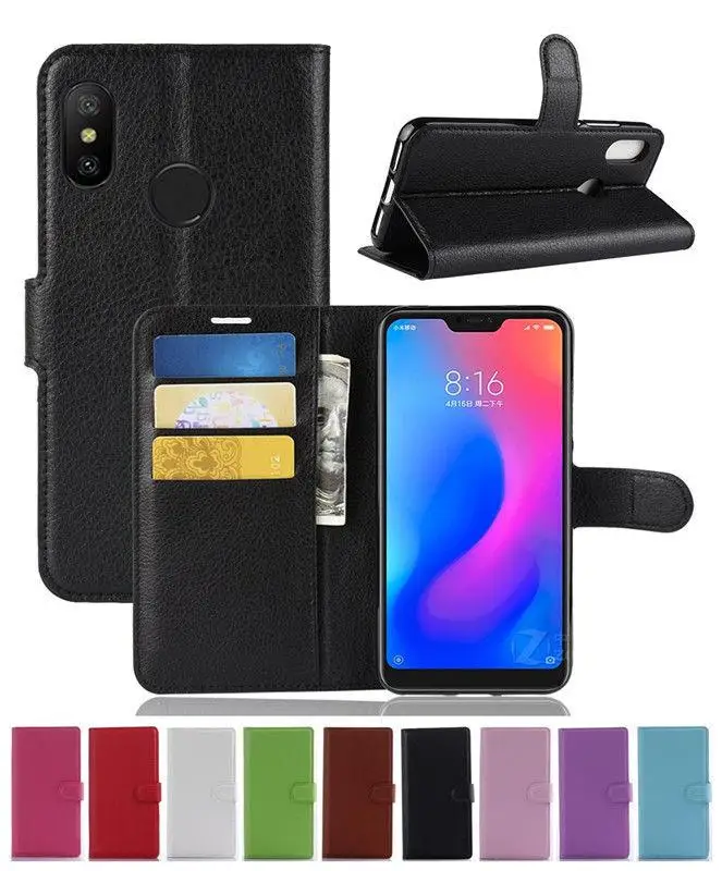 Для спортивной камеры Xiao mi Red 6 PRO/mi A2 Lite роскошный противоударный чехол с откидной