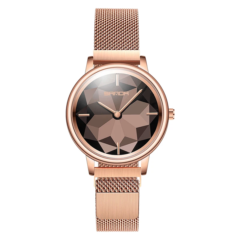 

2019 Fashion Women Watches Ladies Top Brand luxury Waterproof Gold Quartz Watch Women Stainless Steel reloj mujer zegarek damski