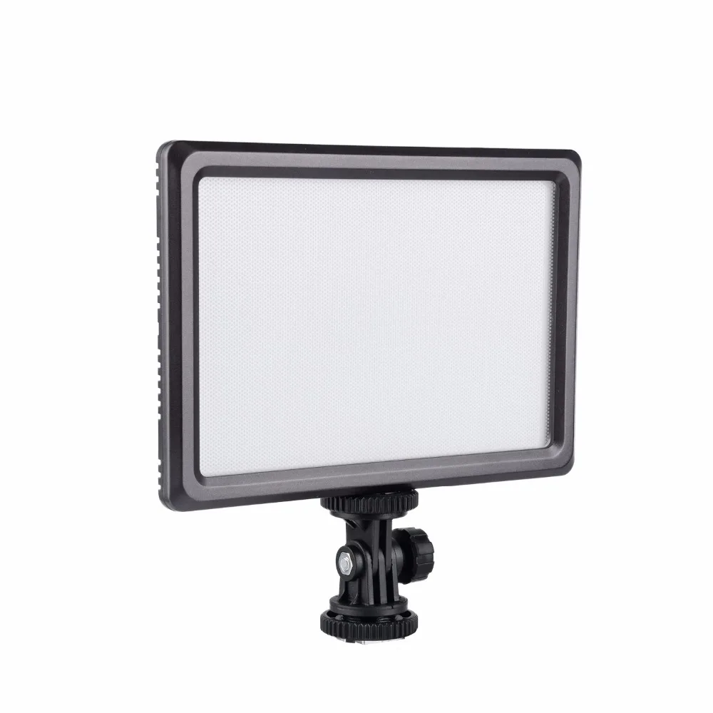 Ultra Thin LED Video Light 5600K 3200K Dimmable Flat Panel Lamp On camera Lighting for Canon