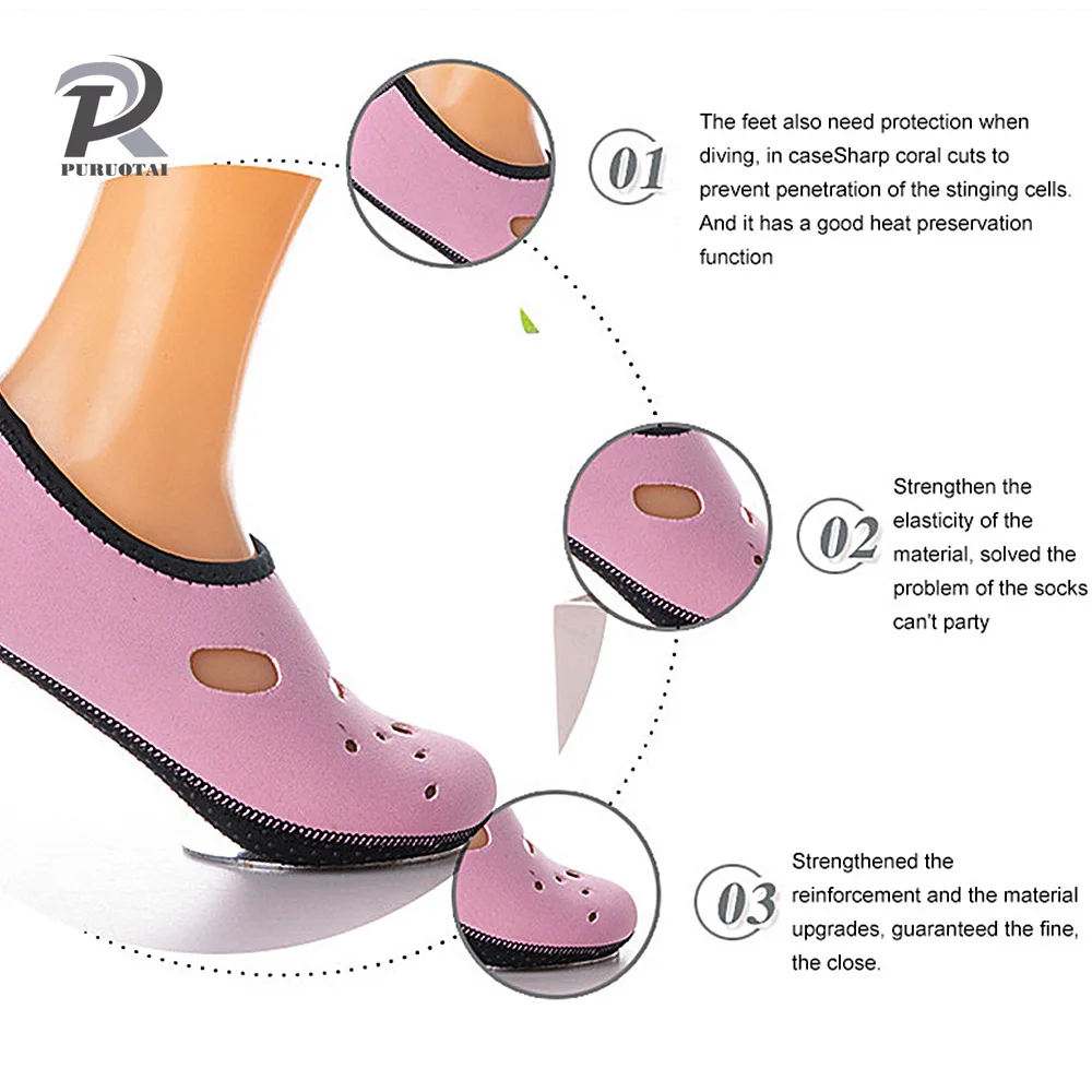 Носки для серфинга спорта дайвинга пляжа плавания неопрена носки взрослых