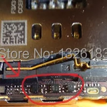 60 шт./лот, для iPhone 5 5G Q3 U3 DZ101_RF микросхема извлеките аккумулятор инструментов Съемник элементов повредить компоненты запасные части на материнской плате, до Гонконга