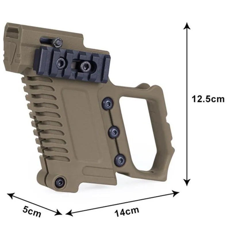 Водяной пистолет GLOCK загрузочное устройство аксессуары Live CS полевое оборудование Glock G17 G18 G19 универсальное